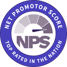 Top Rated in the Nation in the National Net Promoter Score badge